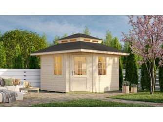 Saunahaus KURIKKAOS 7, 5 KW natur