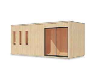 Saunahaus Monterey naturbelassen 2163x5735x2440mm