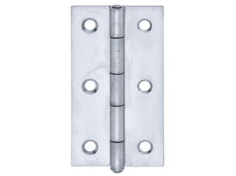 Scharnier, Edelstahl, LxB 82x44mm Scharnier, Edelstahl, LxB 82x44mm