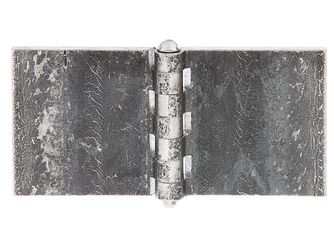 Scharnier, breit, z.Anschweißen, Länge 80mm, Breite 160mm Scharnier, breit, z.Anschweißen, Länge 80mm, Breite 160mm