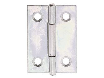 Scharnier, galv. gelb verzinkt, LxB 38x26mm Scharnier, galv. gelb verzinkt, LxB 38x26mm