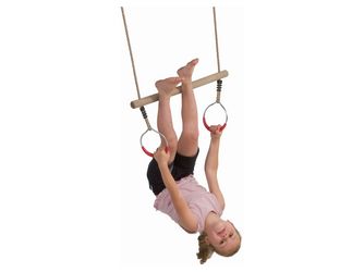 Schaukelstange mit Ringen für Höhen von 205 - 240cm Schaukelstange mit Ringen für Höhen von 205 - 240cm