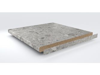 Schichtstoff Kante 4100mm MK424 Si boston terrazzo Schichtstoff Kante 4100mm MK424 Si boston terrazzo