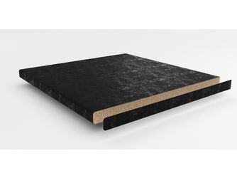 Kante A1 CE schwarz, Länge 650 mm Kante A1 CE schwarz, Länge 650 mm