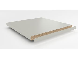 Kante A402 C hellgrau, Länge 650 mm Kante A402 C hellgrau, Länge 650 mm