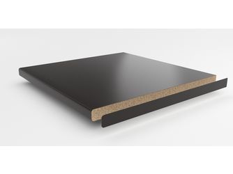 Kante A41 PE anthrazit grau, Länge 650 mm Kante A41 PE anthrazit grau, Länge 650 mm