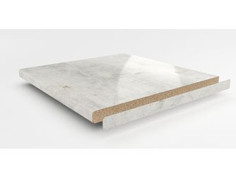 Kante BN230 SI beton weiß, Länge 650 mm Kante BN230 SI beton weiß, Länge 650 mm