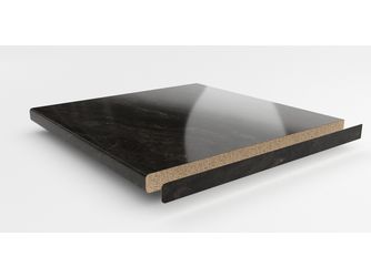 Kante BZ173 SI bronzit schwarz, Länge 650 mm Kante BZ173 SI bronzit schwarz, Länge 650 mm