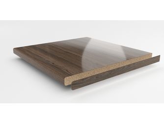Kante EI740 SI chalet eiche braun, Länge 650 mm Kante EI740 SI chalet eiche braun, Länge 650 mm