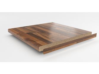 Kante NU742 POF nussbaum butcherblock hell, Länge 650 mm Kante NU742 POF nussbaum butcherblock hell, Länge 650 mm