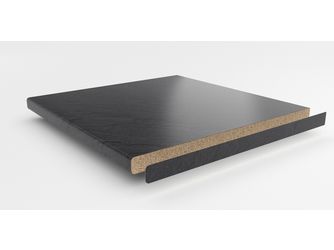 Kante SC134 PE schiefer dunkel, Länge 650 mm Kante SC134 PE schiefer dunkel, Länge 650 mm