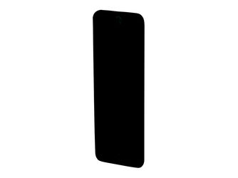 Schiebetürmuschel OVAL "OL", 120x40mm, Tiefschwarz, sichtb. Verschr. inkl. Schrauben