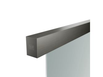 Schiebetürsystem PLANEO X80 Wandmontage/Glastür 2,2m 1-flügelig Kaschmirgrau