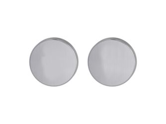 Schlüsselrosettenpaar rund Blindrosette Klipptechnik Edelst. ma.