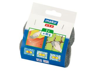 Schleif- und Polierkissen KOMFORT mittel, qualitativ hochwertiger Stahlwolldraht, 45 g