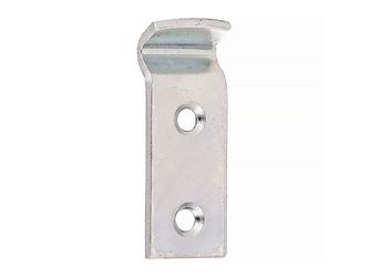 Schließhaken für Kistenverschlüsse, gekröpft, disp., BxL 18x50mm Schließhaken für Kistenverschlüsse, gekröpft, disp., BxL 18x50mm