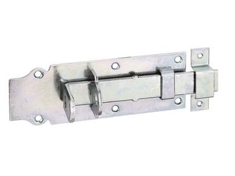 Schlossriegel, m.flachem Griff, gerade, m.Schlaufe, disp., Platte LxB180x64mm Schlossriegel, m.flachem Griff, gerade, m.Schlaufe, disp., Platte LxB180x64mm