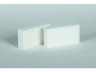 Schmutzradierer zur Reinigung von Glas- türen und CPL-Oberflächen, Satz (1 Satz = 2 Radierer)