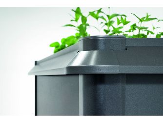 Schneckenschutz für HochBeet 2x1 dunkelgrau-metallic Schneckenschutz für HochBeet 2x1 dunkelgrau-metallic