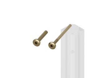 Schraube + Hülsenmutter für Klemmpf. 5x5x4cm