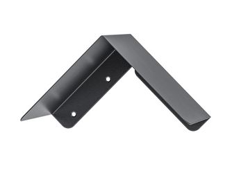 Schutzspitzdach, matt schwarz m.Feinstruktur kunststoffbeschichtet RAL 9005, LxBxHxS : 190x120x100x0,75mm