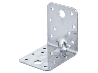Schwerlast-Winkelverbinder m.Sicke, Edelstahl, TxHxB 70x70x55mm, PRO Schwerlast-Winkelverbinder m.Sicke, Edelstahl, TxHxB 70x70x55mm, PRO