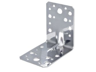 Schwerlast-Winkelverbinder m.Sicke, Edelstahl, TxHxB 90x90x65mm, PRO Schwerlast-Winkelverbinder m.Sicke, Edelstahl, TxHxB 90x90x65mm, PRO