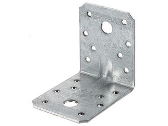 Schwerlast-Winkelverbinder m.Sicke, sendz.vz., TxHxB70x70x55mm, verpackt à 12 St. Schwerlast-Winkelverbinder m.Sicke, sendz.vz., TxHxB70x70x55mm, verpackt à 12 St.