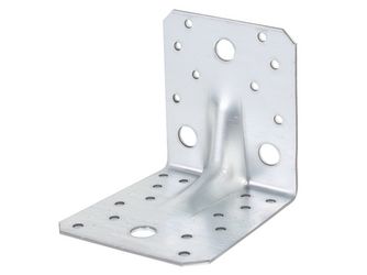Schwerlast-Winkelverbinder m.Sicke, sendz.vz, TxHxB 105x105x90mm, verpackt à 12 St. Schwerlast-Winkelverbinder m.Sicke, sendz.vz, TxHxB 105x105x90mm, verpackt à 12 St.