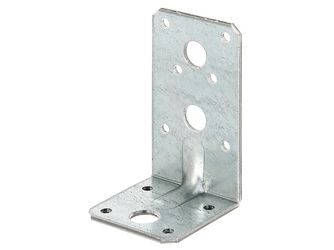 Schwerlast-Winkelverbinder m.Sicke, sendzimirverzinkt, TxHxB 90x50x50mm, PRO Schwerlast-Winkelverbinder m.Sicke, sendzimirverzinkt, TxHxB 90x50x50mm, PRO