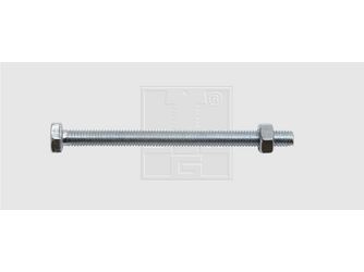 Sechskantschrauben 8.8 mit Muttern 6x40 Stahl verzinkt (10 Stück) - 057 16 40 30 Sechskantschrauben 8.8 mit Muttern 6x40 Stahl verzinkt (10 Stück) - 057 16 40 30