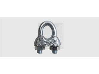 Seilklemme für Seile 1/4" / 6mm, galvanisch vz Seilklemme für Seile 1/4" / 6mm, galvanisch vz