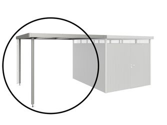 Seitendach Gr. L zu Gerätehaus HighLine H5, H6 quarzgrau- metallic 2820x3150x2220mm