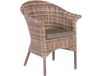 Sessel Cayman PE-Kunststoffgefl Nature-Mix Aluminiumgestell 1 Sitzer