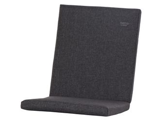 Sesselauflage Liberta 100 Bezug aus 100% Polypropylen, Dessin 203, Farbe anthrazit