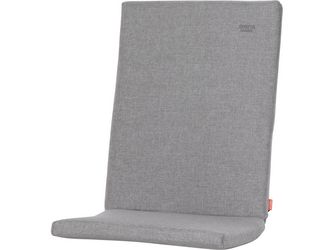 Sesselauflage Liberta 114 Bezug aus 100% Polypropylen, Dessin 200, Farbe silber