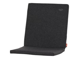 Sesselauflage Liberta 96 Bezug aus 100% Polypropylen, Dessin 203, Farbe anthrazit