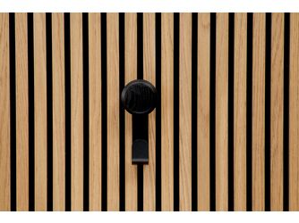 SilentDesign LivingWall Function Haken kurz mit Holzknopf Haakon Small