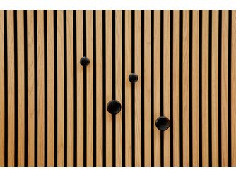 SilentDesign LivingWall Function Holzknopf Björn 170x133x42mm