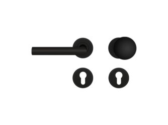 Slim Style E300B WGL 83, Wechselgarnitur links Kosmos Schwarz