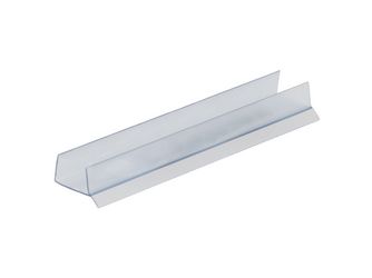 Sockelabdichtungsprofil 10x12mm Innenm. Transparent 500cm