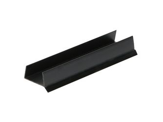 Sockelabdichtungsprofil 11x16/18mm Innen Schwarz 500cm