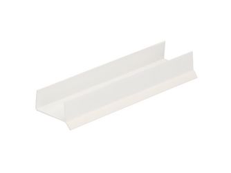 Sockelabdichtungsprofil 11x19mm Innenm. Weiß 500cm