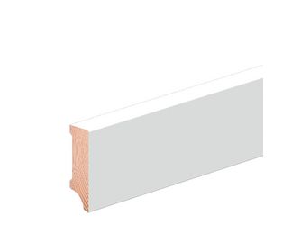 Sockelleiste 12x40mm 2,4m o.Fräsung weiß stark foliert RAL9016 Sockelleiste 12x40mm 2,4m o.Fräsung weiß stark foliert RAL9016