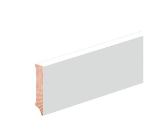 Sockelleiste 12x60mm 2,4m o.Fräsung weiß stark foliert RAL9016 Sockelleiste 12x60mm 2,4m o.Fräsung weiß stark foliert RAL9016