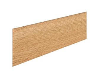Sockelleiste 19x38mm 2,5m o.Fräsung Eiche furniert seidenmatt PEFC 70%-zertifiziert