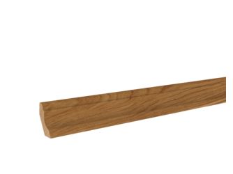 Sockelleiste Eiche 21x40x2400mm Massiv, Endbehandelt, profiliert