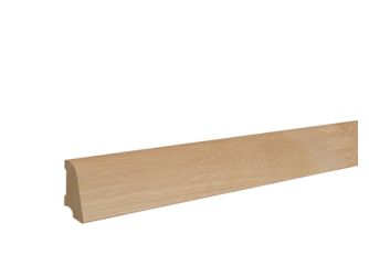 Sockelleiste Eiche konisch 22x45x2400mm massiv, roh