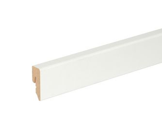 Sockelleiste FU048L foliert 15 x 38,5 mm Weiß FOFA015 240 cm Sockelleiste FU048L foliert 15 x 38,5 mm Weiß FOFA015 240 cm