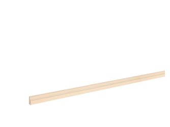 Sockelleiste Kiefer prof. 7x23x2400mm astrein, massiv, roh
